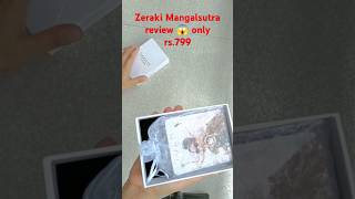 Buy 1 get 1 free Zeraki Mangalsutra review 😱 [upl. by Aelak]