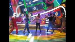 Ciara Bravo and Lulu Antariksa doing The Wave on Figure it Out Season 2 [upl. by Einalam291]