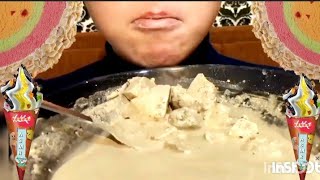 Relaxing asmr Claypaste Crunchy eating asmr mukbang [upl. by Alikat]