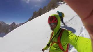 Mount Whitney mountaineering route winter ascent [upl. by Ettezzus]