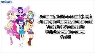 Cafeteria Song Lyrics My Little Pony Equestria Girls [upl. by Luht]