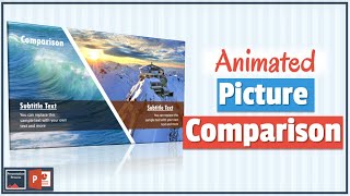 PowerPoint Picture Animation for Comparison Slide [upl. by Manon]