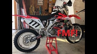 Honda crf250x Fmf Powercore 4 [upl. by Tillo]