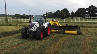 Andaineur à Tapis ROC RT1000  FENDT 718 blanc ⚪🍀 [upl. by Antone540]