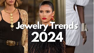 Top 10 Jewelry Trends 2024 [upl. by Ahsekan]