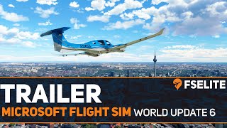 Microsoft Flight Simulator World Update 6  Official Trailer Gamescom 2021 [upl. by Sarajane172]