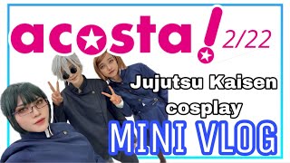 【 VLOG 】Jujutsu Kaisen Cosplay event at ACOSTA Ikebukuro [upl. by Bullard]