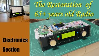 My 65 Years Old Radio Restoration Electronics Part HD 1080p [upl. by Rycca596]