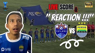 PERSIB vs LION CITY SAILORS AFC ACL Two 2024 2025  LIVE Score amp Reaction bobotoh persib acltwo [upl. by Blandina329]