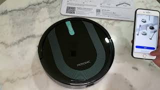 Proscenic 850T Robot Vacuum and Mop Unboxing and Review [upl. by Aihtyc]