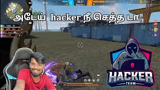 gaming tamilan squad vs hacker squad free fire [upl. by Haibot473]