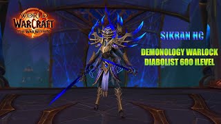 Nerub ar Palace HC Sikran Demonology Warlock POV 4k Ultra Settings Guild Run [upl. by Jolie]