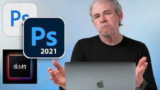 How fast is Photoshop on Apple M1 8Gb  16Gb tested [upl. by Tarsuss]