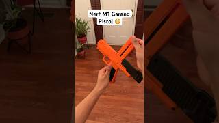 Nerf M1 Garand Pistol Reload 😳 shorts [upl. by Atnuhs]