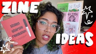 zine inspiration how i pick zine topics [upl. by Aubyn582]