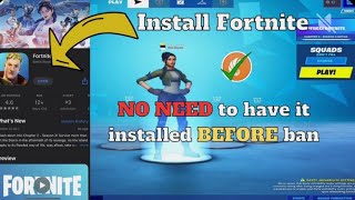 OUTDATED How to download fortnite ios after banno need to download fortnite before 2024 [upl. by Nappy936]