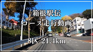 【8区】箱根駅伝コース走行動画 平塚中継所～戸塚中継所 214km〔バイク・選手目線〕 [upl. by Letsyrk]