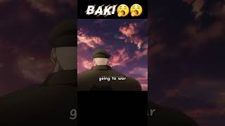 what Baki thinks about fight with Yujiro👀😲Baki Hanma anime animemoments baki [upl. by Eadith261]