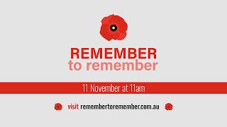 Remembrance Day 2023  RSL Australia [upl. by Jordanna]