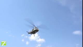 AGUSTA A109 CLOSE FLYBY [upl. by Thaxter]