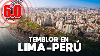 ¡Sorpresivo Temblor de magnitud 60 se sintió en Lima Perú [upl. by Clava]