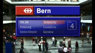 Annonce CFF en gare de Berne [upl. by Bor]