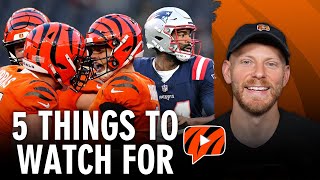 Bengals vs Patriots What to Watch For and Score Prediction  NFL Week 1 [upl. by Hazard]