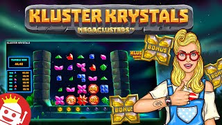 KLUSTER KRYSTALS MEGACLUSTERS 🔥 BASE GAME BIG WIN 🔥 [upl. by Kilroy548]