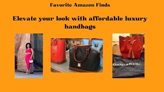 Favorite Amazon Finds  Elevate your look with affordable luxury handbags  Click the link to shop [upl. by Nevah]