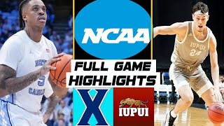 Xavier Vs IUPUI Full Game Highlights NCAA 2024 Today [upl. by Haodnanehs]