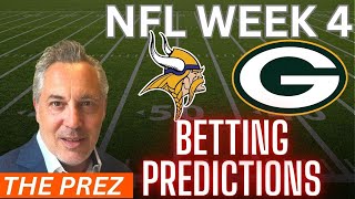 Minnesota Vikings vs Green Bay Packers Predictions and Picks  2024 NFL Week 4 Bets [upl. by Donella]