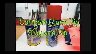 Toddy Tackles  Compare Plastic Dip Spray and Dip [upl. by Jeniffer]