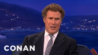 Will Ferrell Is All Busted Up Over Twilights Kristen Stewart amp Robert Pattinson  CONAN on TBS [upl. by Valtin711]