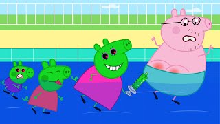 Zombie Invasion Zombies Scare Appeared At The City 🧟‍♂️🧟‍♀️  Peppa Pig Funny Animation [upl. by Ellinehc440]