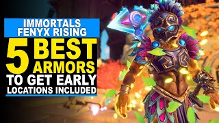 Immortals Fenyx Rising  BEST ARMOR TO GET EARLY  Locations and Guide [upl. by Tanaka]