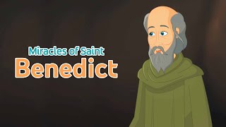 The Life and Miracles of Saint Benedict  Story of Saint Prisca  SaintsandAngels Saint [upl. by Tamas]