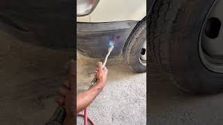 Kolay tampon parlatma carcleaning automobile detailes detailing cardetailling india [upl. by Enilrae360]