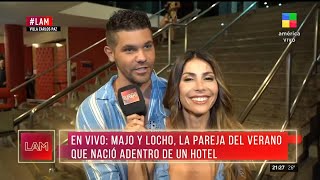 Majo y Locho la pareja del verano que nació en un hotel quotVa a pasar de todo en esta ediciónquot [upl. by Wain]