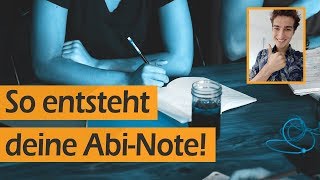 AbiturNote So berechnen sie deinen endgültigen Notendurchschnitt  Leo Eckl [upl. by Rehctaht]