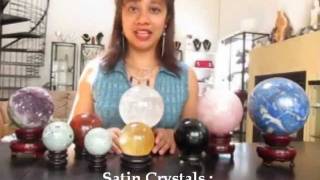 How to Use Crystal Balls  Satin Crystals Spheres [upl. by Tannie]