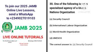 JAMB Government Past Questions and Answers Government Marathon Lessons Episode 4 [upl. by Spratt]