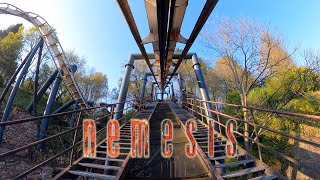 Nemesis 4K 2022 Front Seat POV  Alton Towers Resort [upl. by Llerrehs]