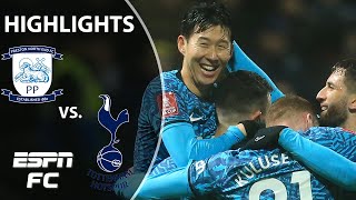 🚨 Heungmins 2 goals lead Tottenham to a 30 victory over Preston North End 🚨  FA Cup Highlights [upl. by Tower918]