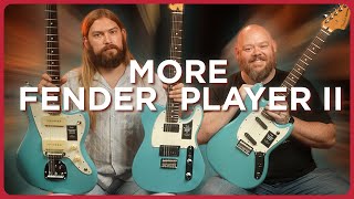 Are These The COOLER Fender Player II Models Tele HH Mustang And Jazzmaster Reviewed [upl. by Odnanref]