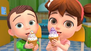 Ice Cream Song  Iced Popsicle Song and More Newborn Nursery Rhymes amp Kids Songs [upl. by Doerrer]