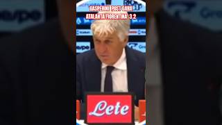 GASPERINI CONFERENZA STAMPA gasperini atalanta calcio atalantafiorentina seriea gewissstadium [upl. by Esac]