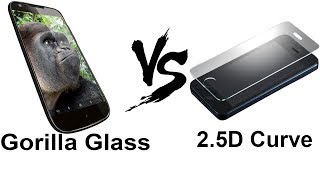 Gorilla Glass vs 25D Curved Glass  Explained [upl. by Nabla230]