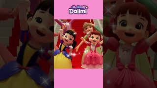 Bailando con la princesa👸🏻DoReMi Dálimi🌜Animación Musical👚Canción🎠nursery rhyme shorts [upl. by Hales]