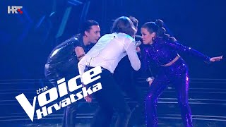 Gobac Luka Sandro i Gina  quotNeboquot  Live 2 polufinale  The Voice Hrvatska  Sezona 4 [upl. by Channing590]