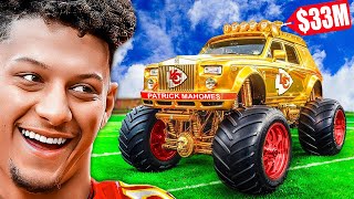 Stupidly Expensive Things Patrick Mahomes Owns [upl. by Yniattirb]